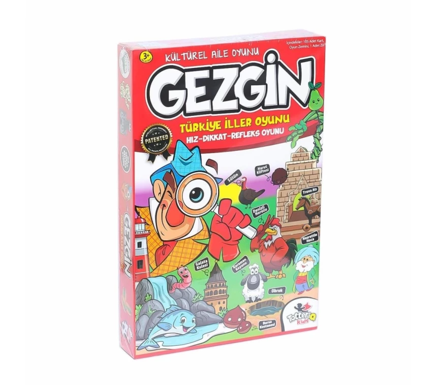 Nessiworld 2290 Gezgin Türkiye İller Oyunu -Tottreiq