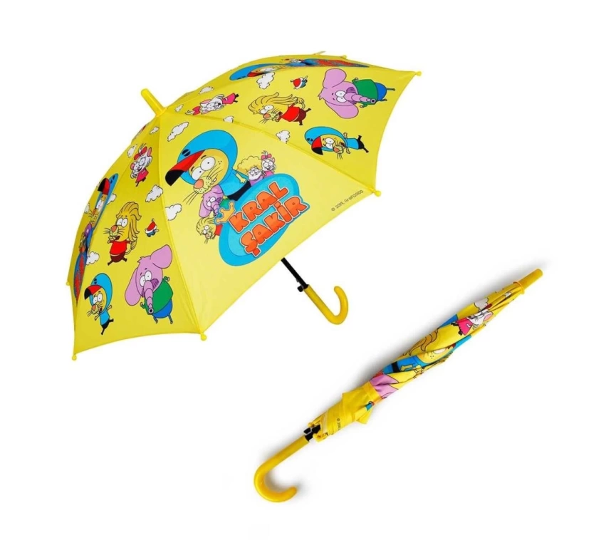 Nessiworld 2448 Kral Şakir Çocuk Şemsiye 45 cm -Sunman