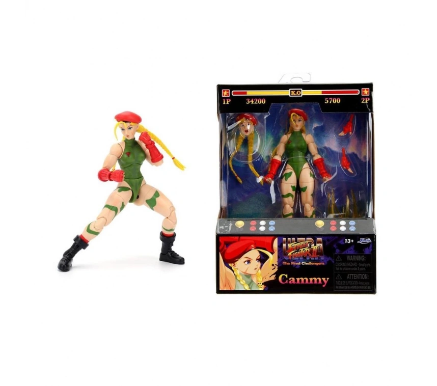 Nessiworld 253252033 Jada Street Fighter II Cammy 6 Figure