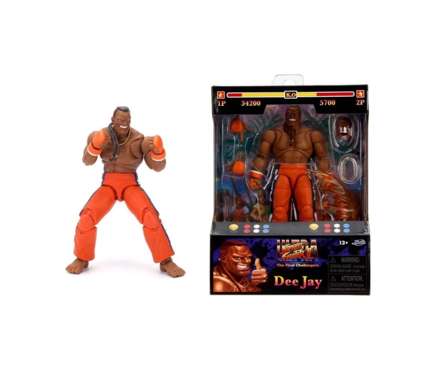 Nessiworld 253252034 Jada Street Fighter II Dee Jay 6 Figür