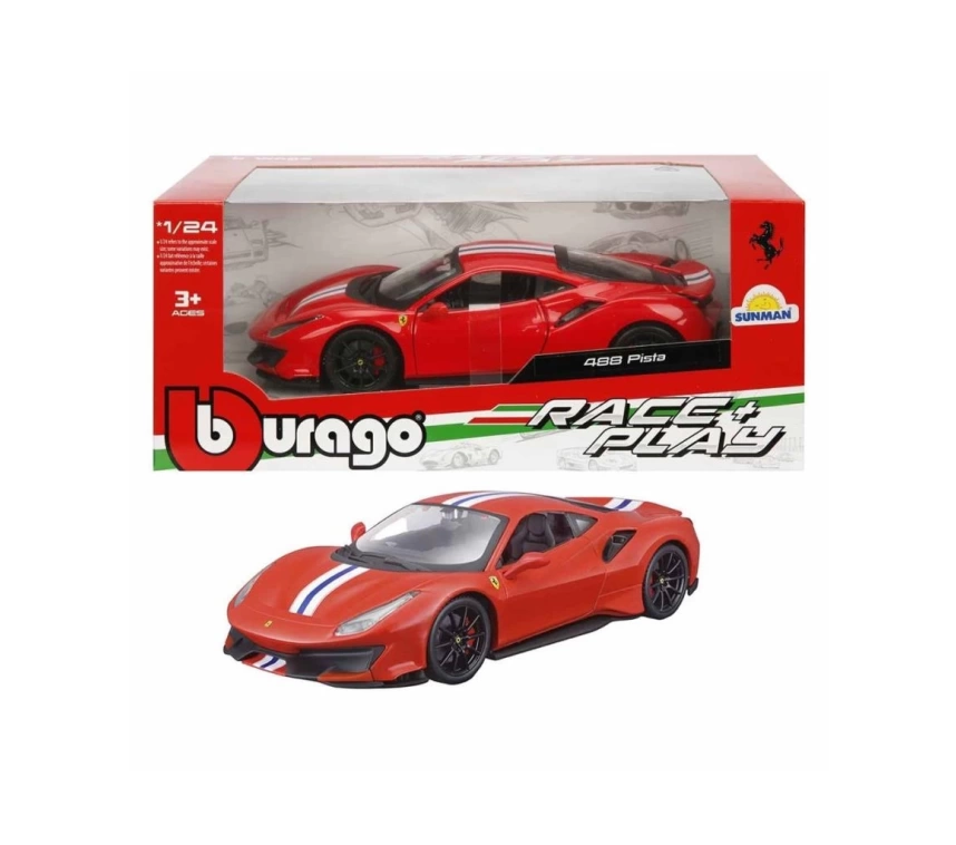 Nessiworld 26026 SUN-BUR-1 24 FERRARİ 488 PISTA FERR 2R