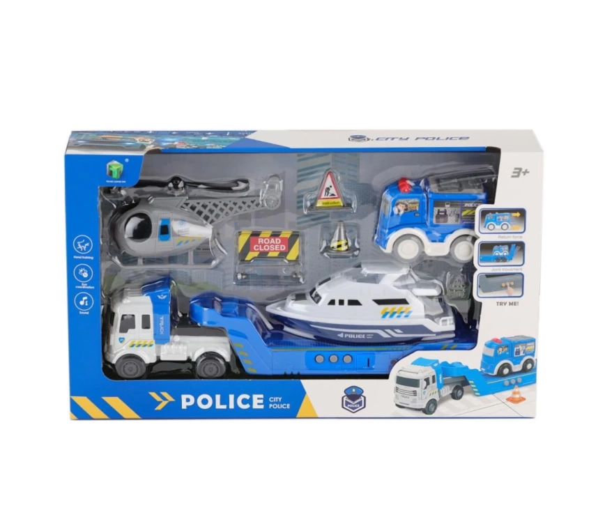 Nessiworld 2630-3 Kutulu 4 araçlı Taşıyıcı Tır Set