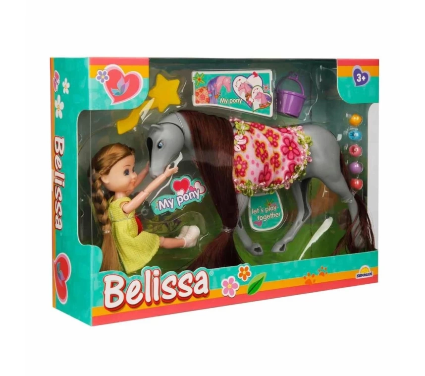 Nessiworld 2981 Belissa’nın Süslü Atı 15 cm -Sunman
