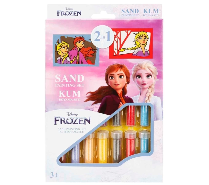 Nessiworld 2in1 Disney Frozen Kum Boyama Seti DS 34
