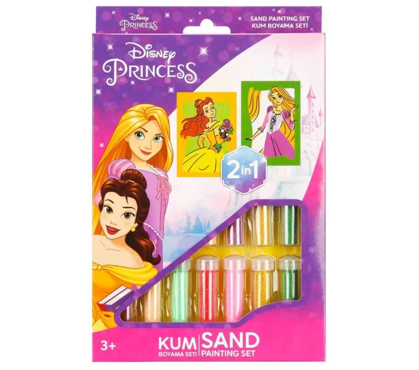 Nessiworld 2in1 Disney Princess Kum Boyama Seti
