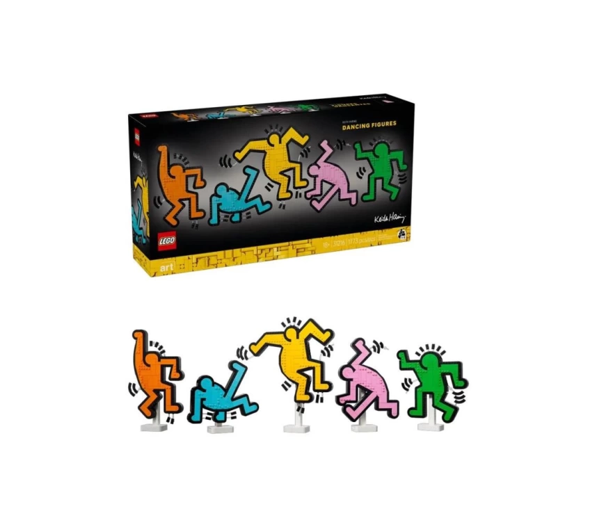 Nessiworld 31216 Lego icons - Keith Haring – Dans Eden Figürler 1773 parça +18 yaş
