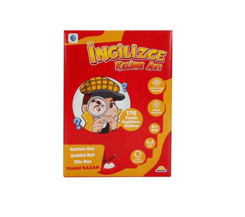 Nessiworld 3142 İngilizce Kelime Avı -Sunman