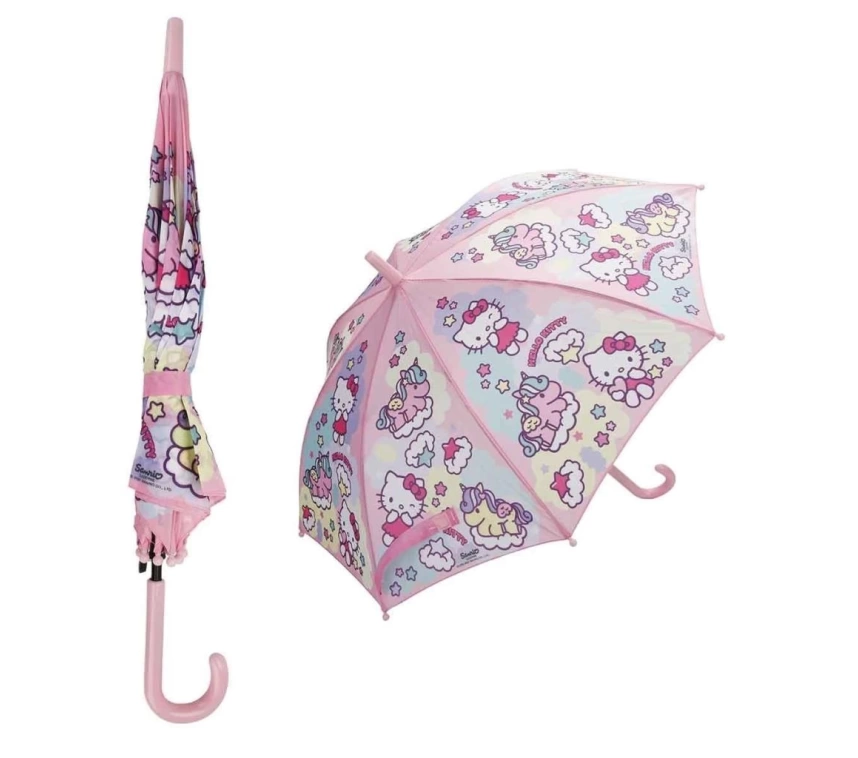 Nessiworld 3203 Hello Kitty Çocuk Şemsiye 45 cm -Sunman
