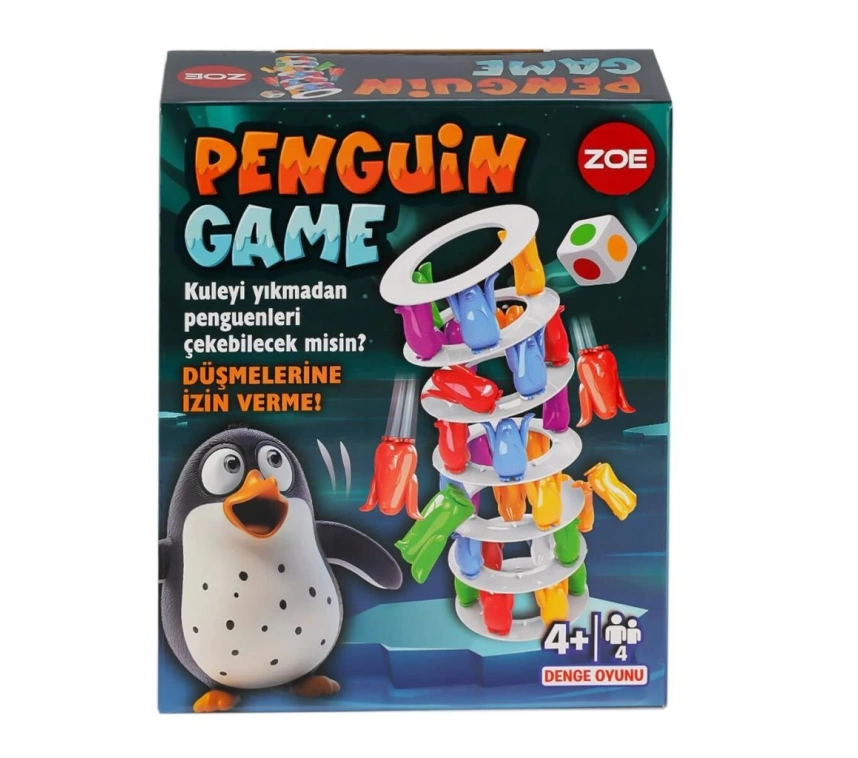 Nessiworld 35005 Zoe Penguin Tower Denge Oyunu