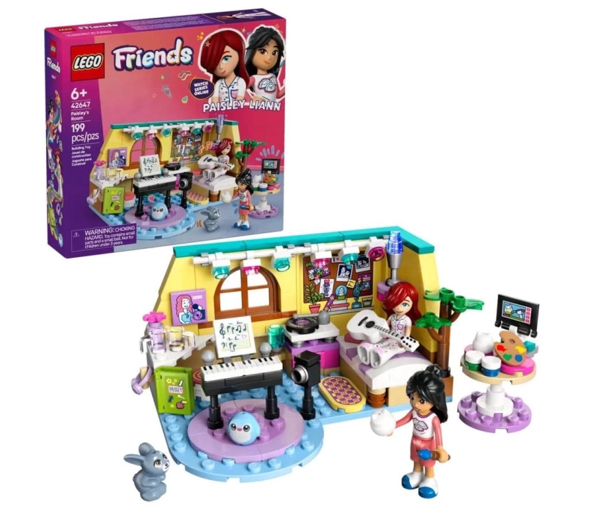 Nessiworld  42647 Lego Friends Paisleynin Odası 199 parça +6 yaş