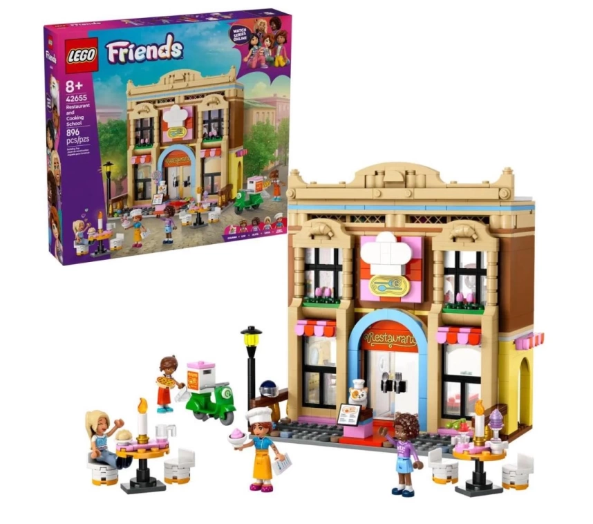 Nessiworld 42655 Lego Friends Restoran ve Aşçılık Okulu  parça + yaş