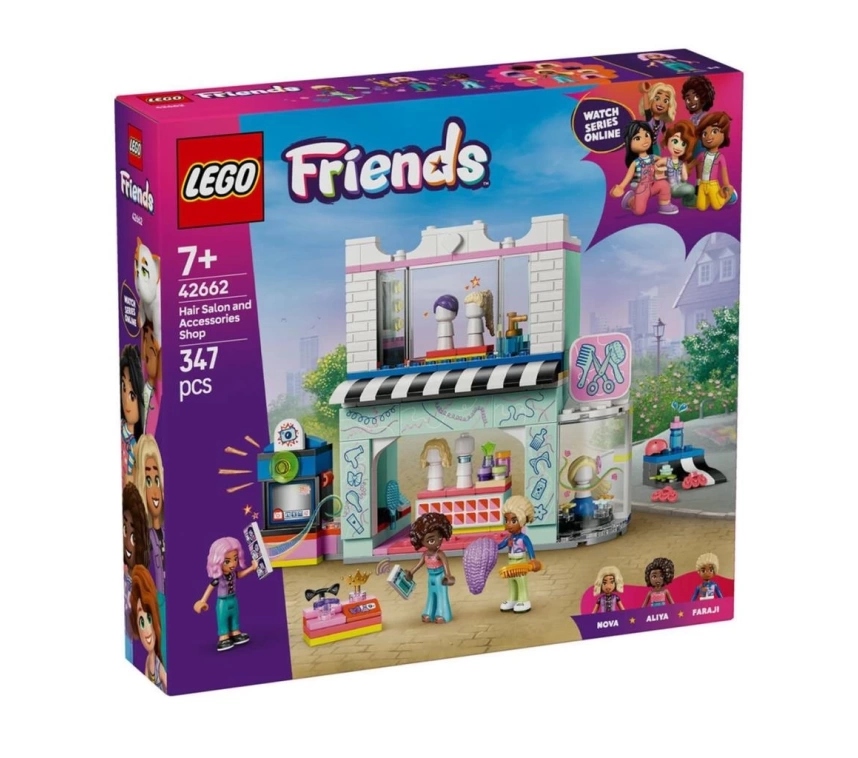 Nessiworld 42662 Lego Friends Kuaför ve Aksesuar Mağazası parça + yaş