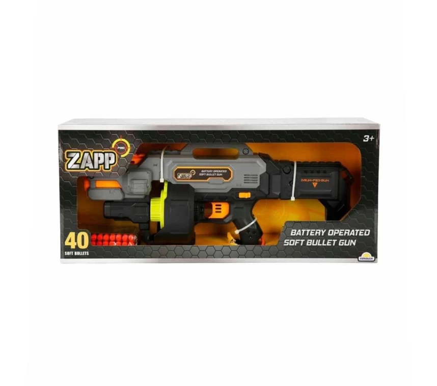 Nessiworld  4574ZappToys40MermiliSüngerDartAtanSilah57cm