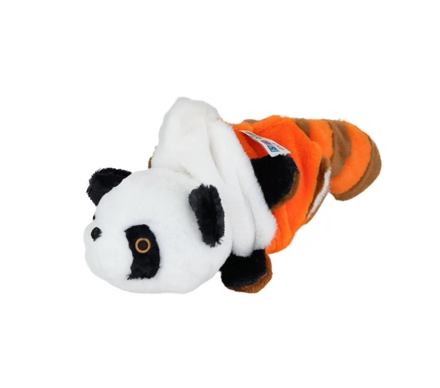 Nessiworld 4745 Çift Taraflı Panda Rakun Peluş -My Friend Toys