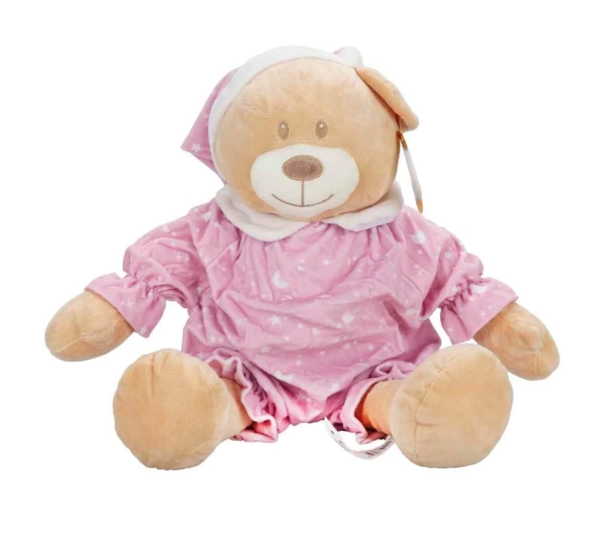 Nessiworld 4761 Pijamalı Peluş Ayı 30 cm -Sunman