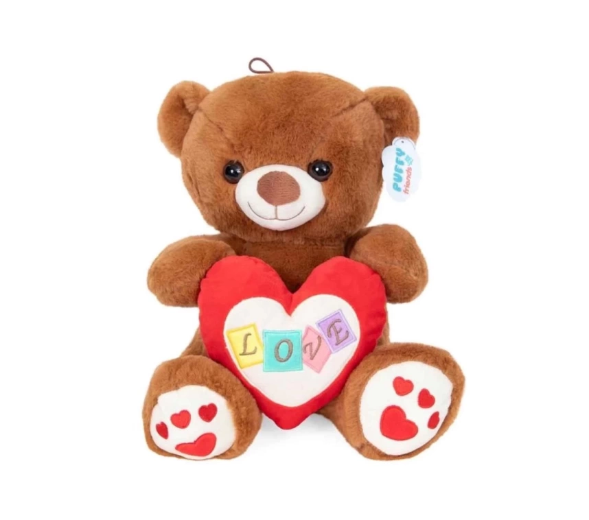 Nessiworld 4762 Peluş Ayı Kalpli 30 cm
