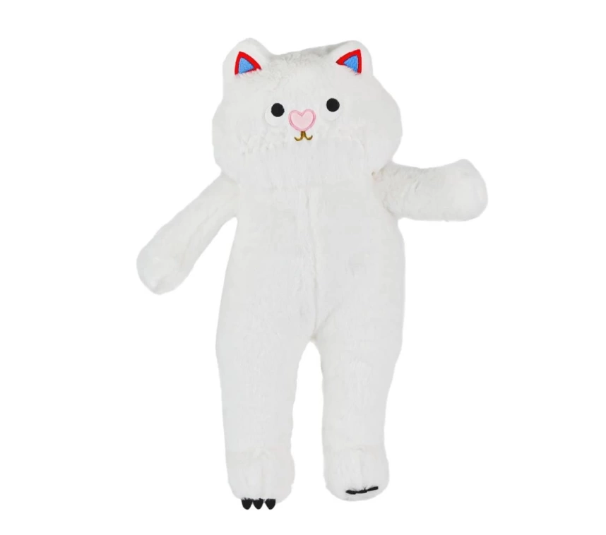 Nessiworld 4806 Peluş Uzun Kedi 55 cm Beyaz -My Friend Toys