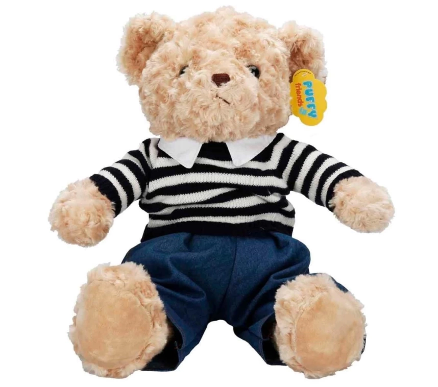 Nessiworld 4807 Kıyafetli Peluş Ayı Teddy Bear 37 cm -Sunman