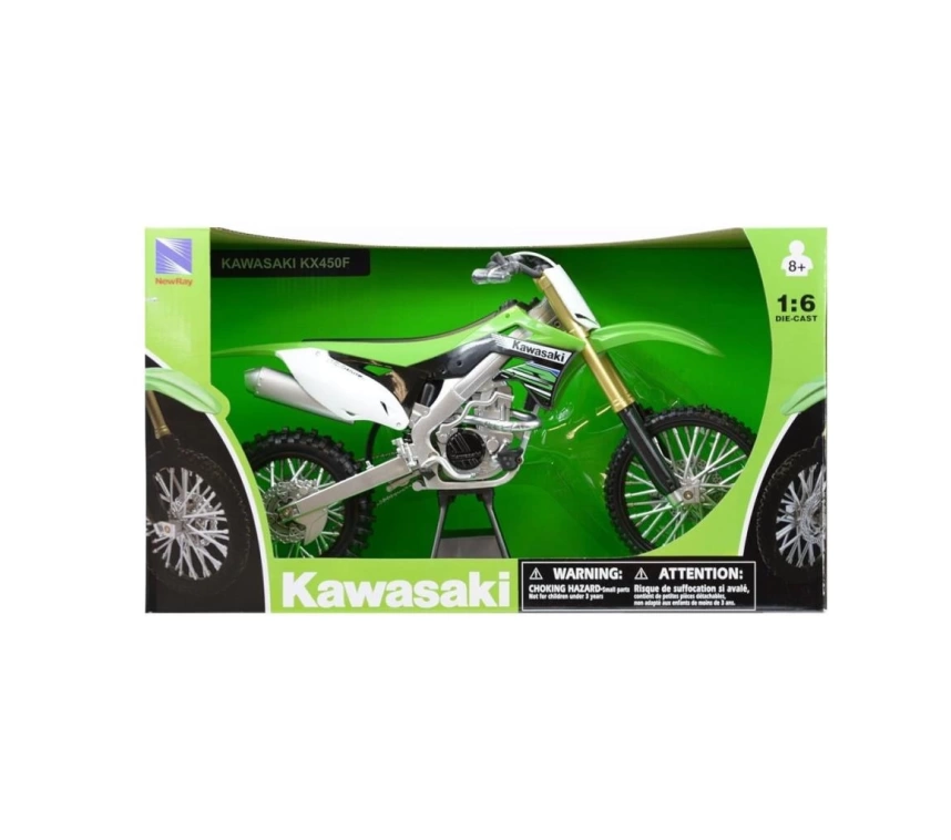 Nessiworld  49403 Motor Kawasaki KX450 Yeşil -Sunman