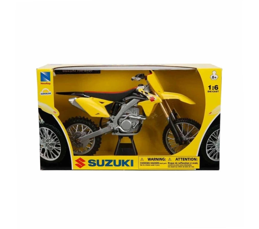 Nessiworld 49473 1:6 Suzuki RM-Z450 Model Motosiklet -Sunman