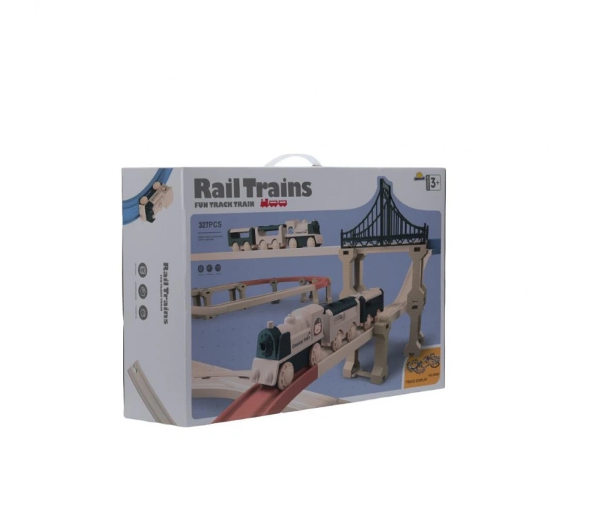 Nessiworld 5098 SUN-Sunman S00005098 - Tren  Set Klasik- 327 Parça