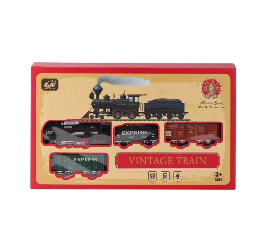 Nessiworld 5299-69 Işıklı Tren 18 Parça