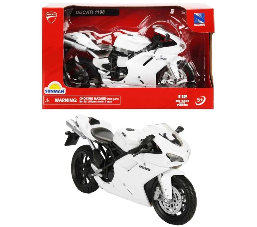 Nessiworld 57143 SUN-  Ducatı 1198 Kırmızı  1 :12