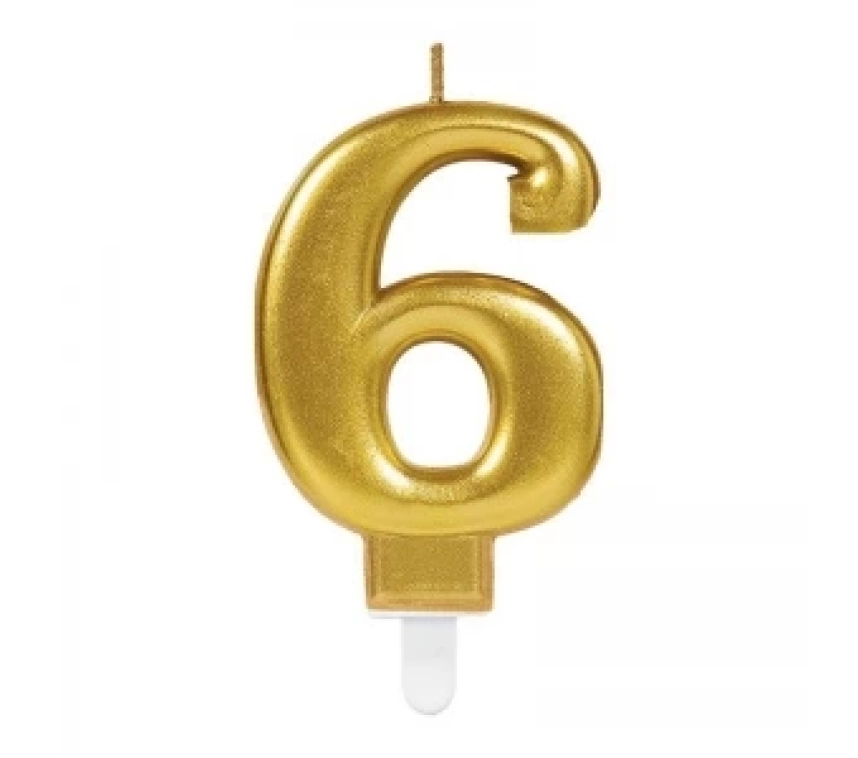 Nessiworld 6 Rakam Mum Gold Renk