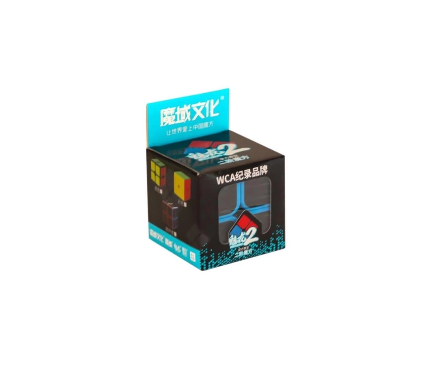 Nessiworld 61617 MOYU 2X2 Fiber Klasik Küp -Başeltoys