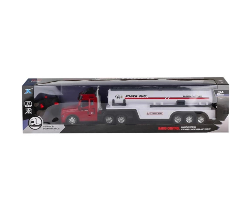 Nessiworld 639A-1 Kumandalı Işıklı Şarjlı Tır Tanker -Canem Oyuncak