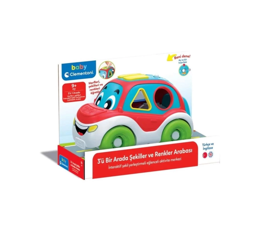Nessiworld 64600 Baby Clementoni - Bultak Araba +9 ay