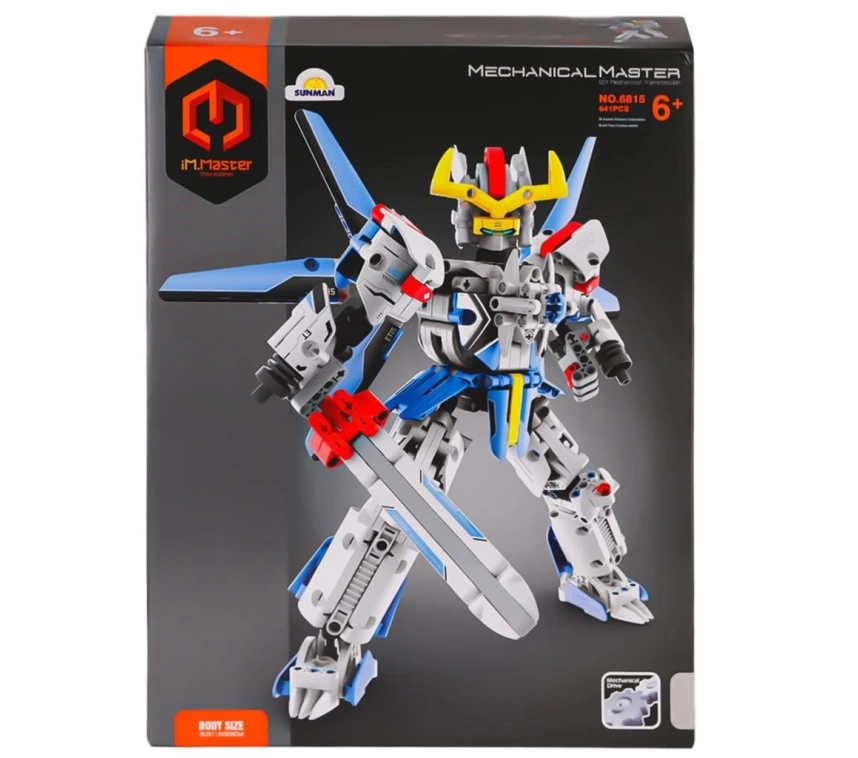 Nessiworld 6815 IMM Mekanik Master Blokları Robot Asker 641 Parça