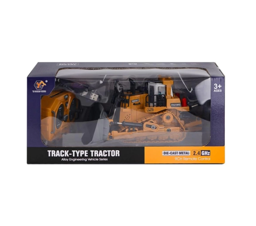 Nessiworld 689-367 Kumandalı Sesli Işıklı Bulldozer -Gepettoys