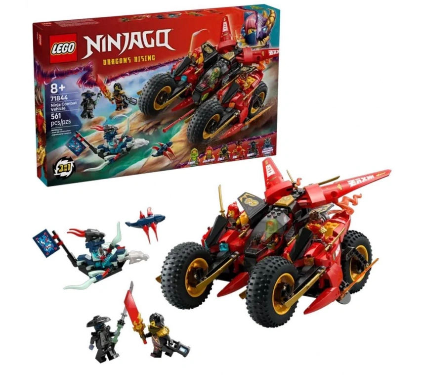 Nessiworld 71844 Lego Ninjago Ninja Savaş Aracı 561 parça +8 yaş