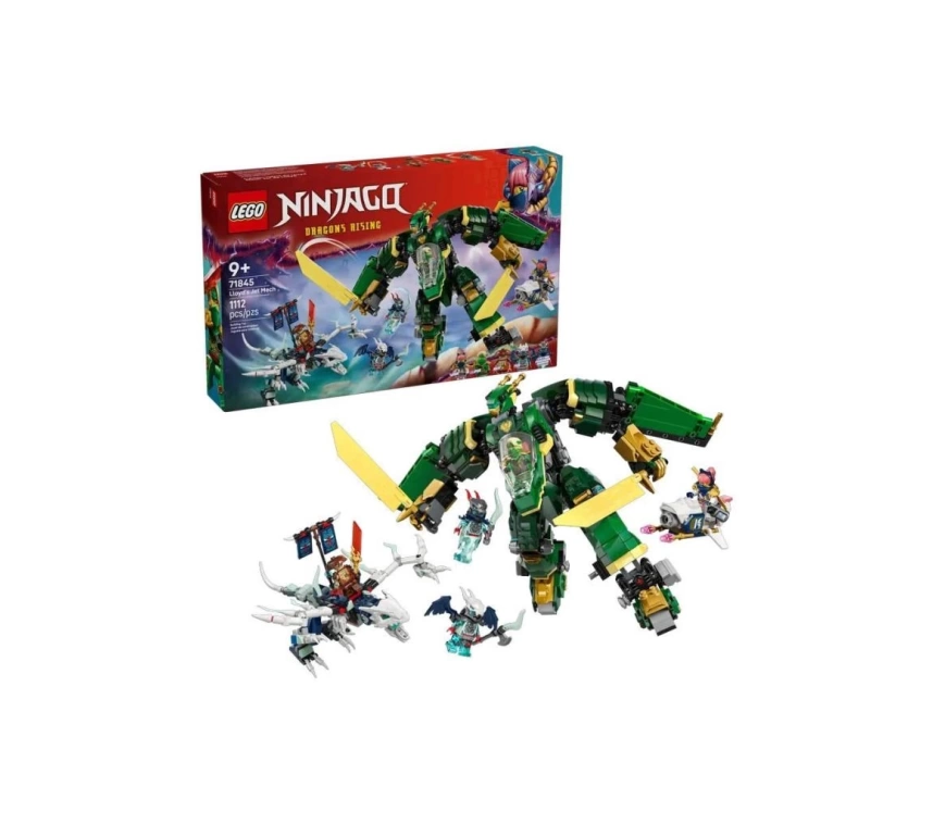 Nessiworld 71845 Lego Ninjago Lloydun Jet Robotu 1112 parça +9 yaş