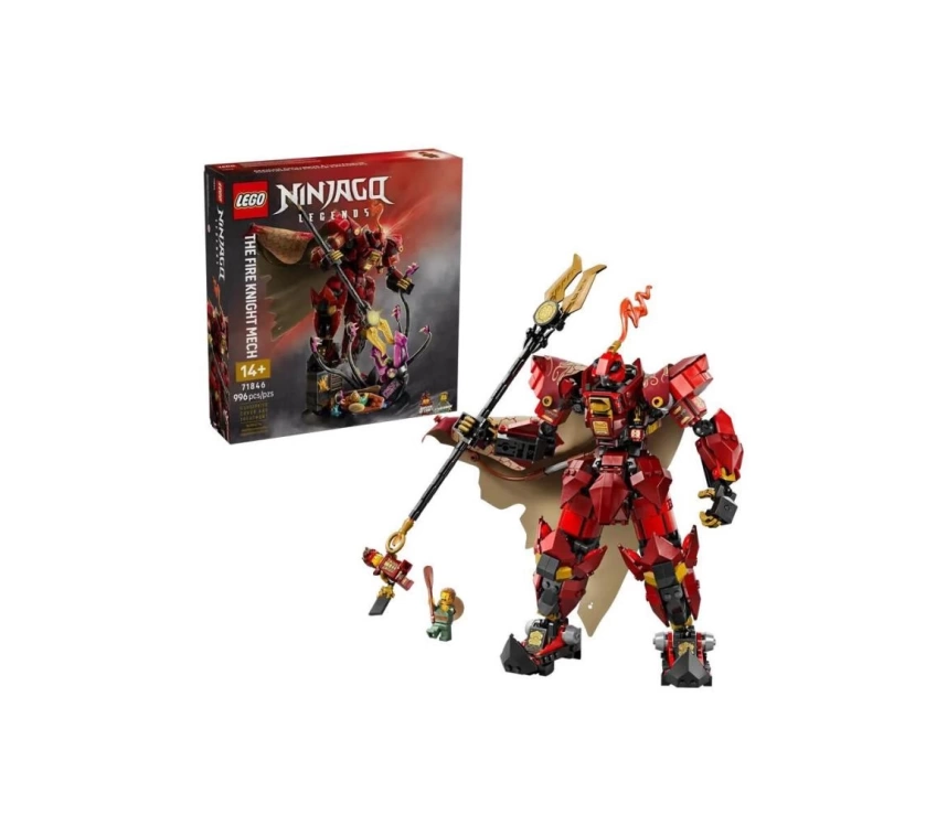 Nessiworld 71846 Lego Ninjago Ateş Şövalyesi Robotu 996 parça +14 yaş