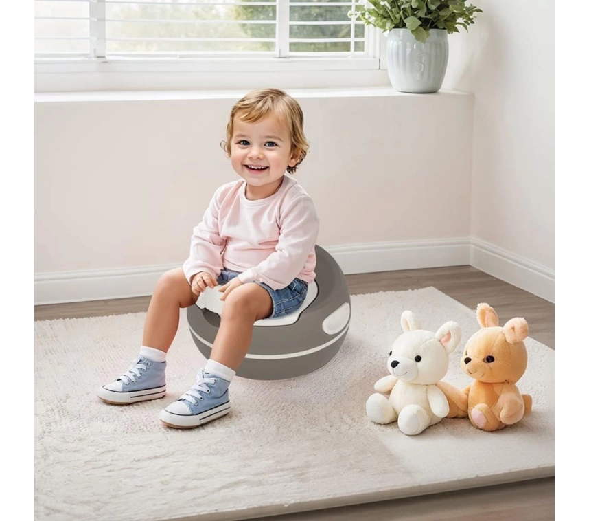 Nessiworld 7196 Premium Lazımlık Stone Gri -Dolu Oyuncak