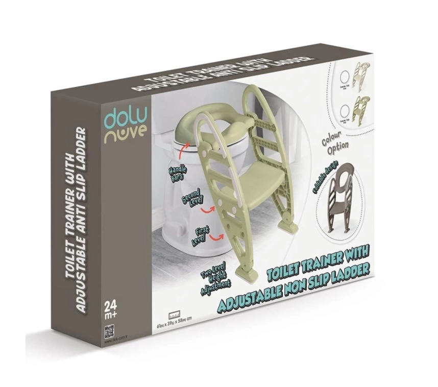 Nessiworld 7243 Merdiven Klozet Adaptörü Stone Gri -Dolu Oyuncak