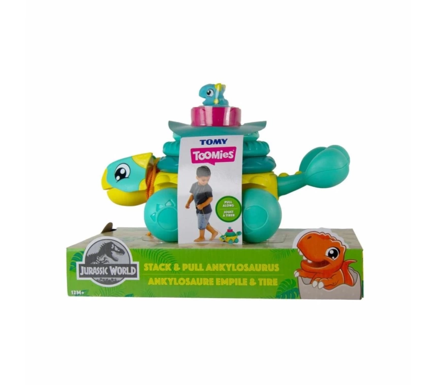 Nessiworld 73410 Tomy Toomies Jurassic World Diz ve Çek Anki +12 ay