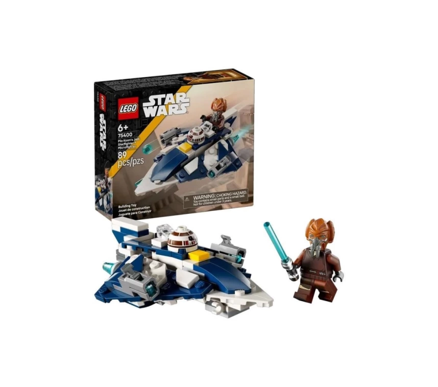 Nessiworld 75400 Lego Star Wars Plo Koonun Jedi Starfighter Mikro Savaşçısı 89 parça +6 yaş