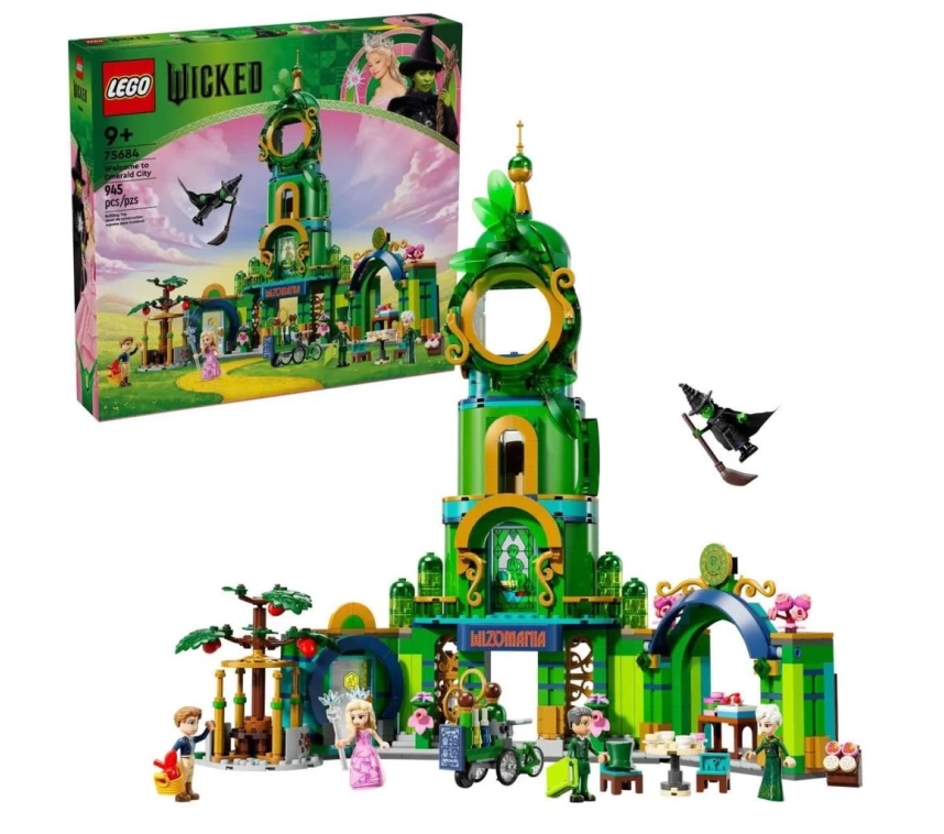 Nessiworld 75684 Lego Wicked - Emerald Cityye Hoş Geldiniz 945 parça +9 yaş