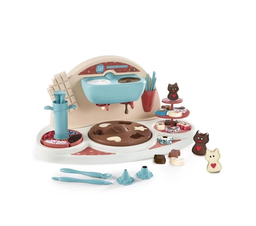 Nessiworld 7600312116 Smoby Chef Çikolata Fabrikası Oyun Seti