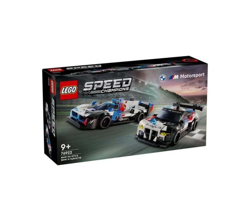 Nessiworld 76922 Lego Speed Champ. BMW M4 GT3 ve BMW M Hybrid V8 Yarış Ar 676 parça +9 yaş