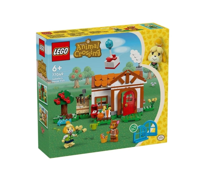 Nessiworld 77049 Lego Animal Crossing Isabellein Ev Ziyareti 389 parça +6 yaş