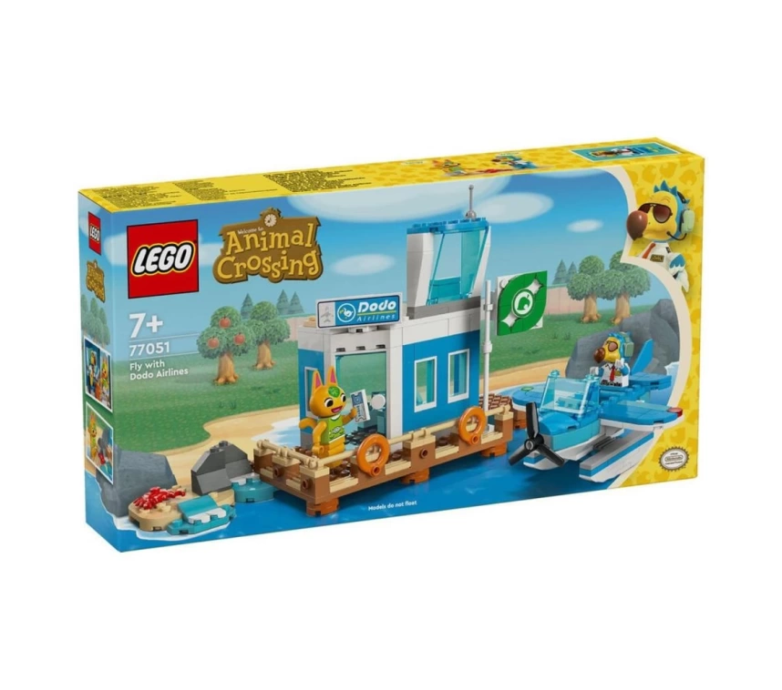 Nessiworld 77051 Lego Animal Crossing Dodo Airlines ile Uçun 292 parça +7 yaş