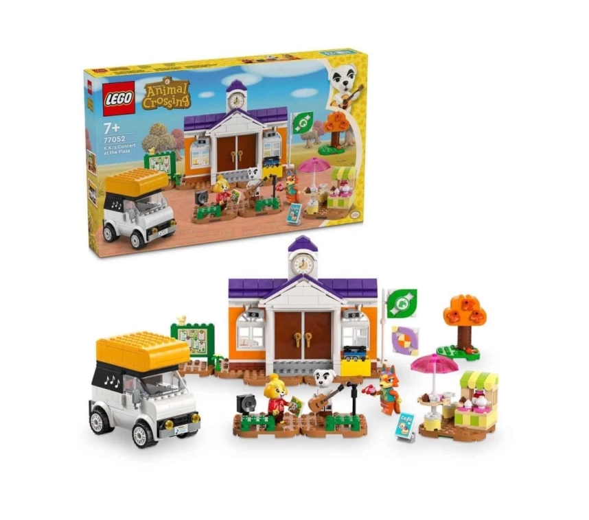Nessiworld 77052 Lego Animal Crossing K.K. Meydan Konseri 550 parça +7 yaş