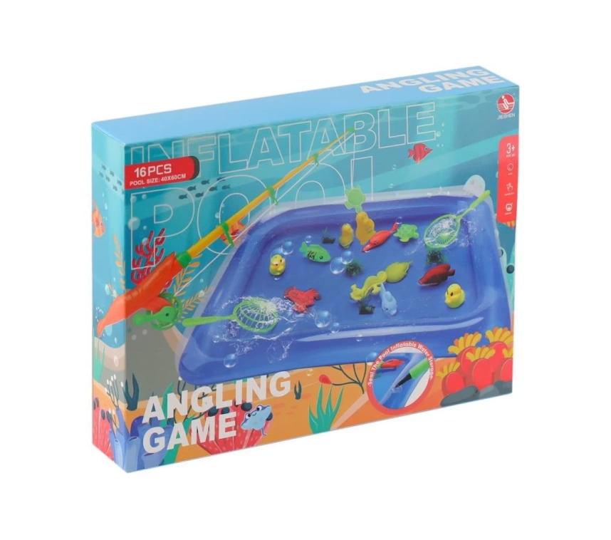 Nessiworld 8159-1 Şişebilen Havuzlu Balık Tutma Oyunu -Birliktoys