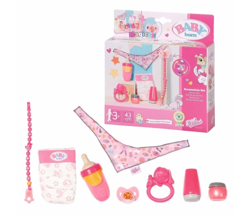 Nessiworld 832851 Baby Born Bebek Taşıma Çantası 8 parça