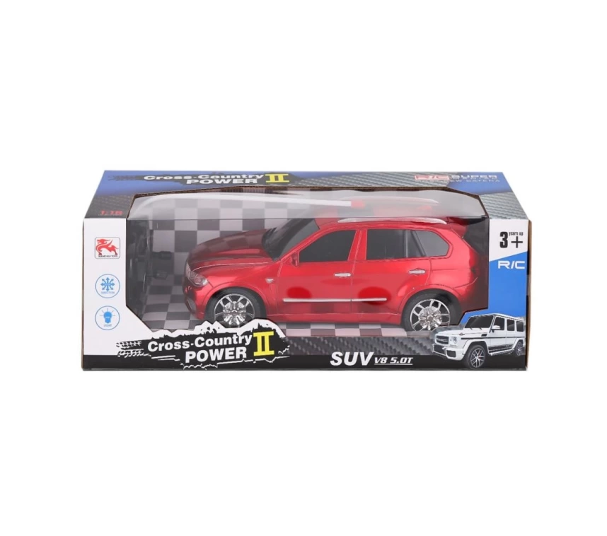 Nessiworld 8578-1A Kumandalı Şarjlı Işıklı Cross Country Power II -Limon Oyuncak