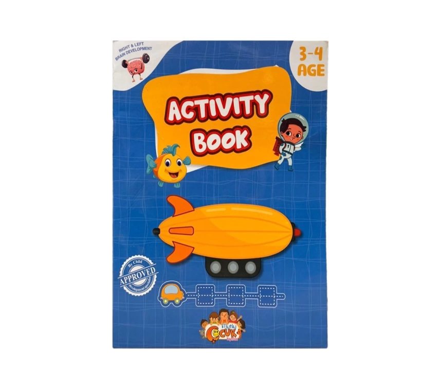 Nessiworld Activity Book 3-4 Yaş